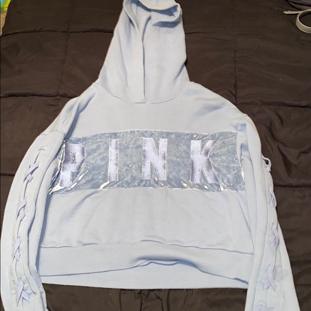 VS PINK crop sweater